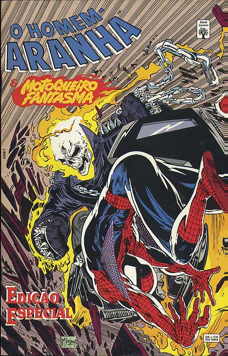 Homem-Aranha e Motoqueiro Fantasma