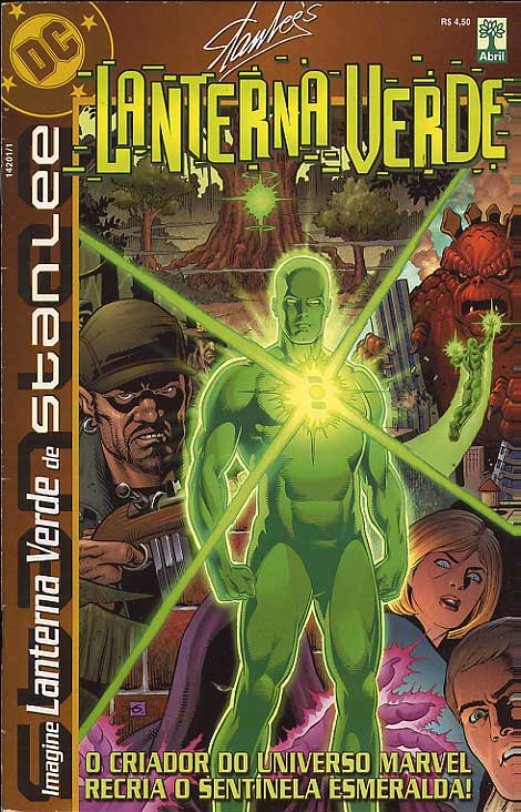 Imagine Lanterna Verde de Stan Lee