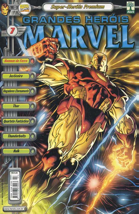 Série Premium - Grandes Heróis Marvel # 07