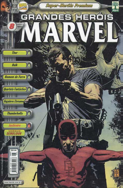 Série Premium - Grandes Heróis Marvel # 08