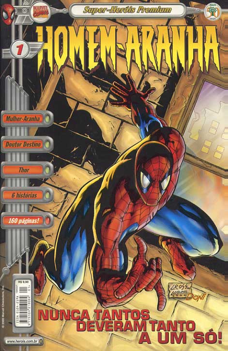Série Premium - Homem Aranha # 01