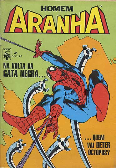 Homem Aranha 045 Editora Abril Gibis Quadrinhos Hqs Mangás Rika Comic Shop Rika Comic Shop 4586