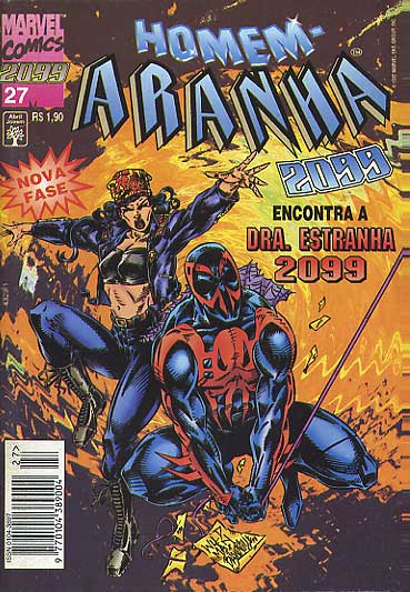 HOMEM-ARANHA 2099 nº35 - ED. ABRIL [ ] - Mania de Gibi