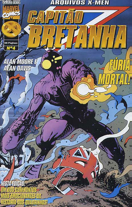 Arquivos X-Men - Capitão Bretanha # 4