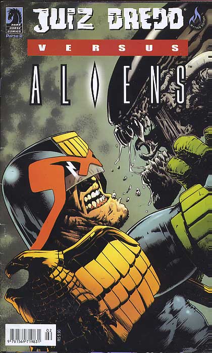 Juiz Dredd Versus Aliens # 2
