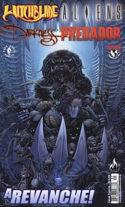 Witchblade e Aliens e The Darkness e Predador - A Revanche