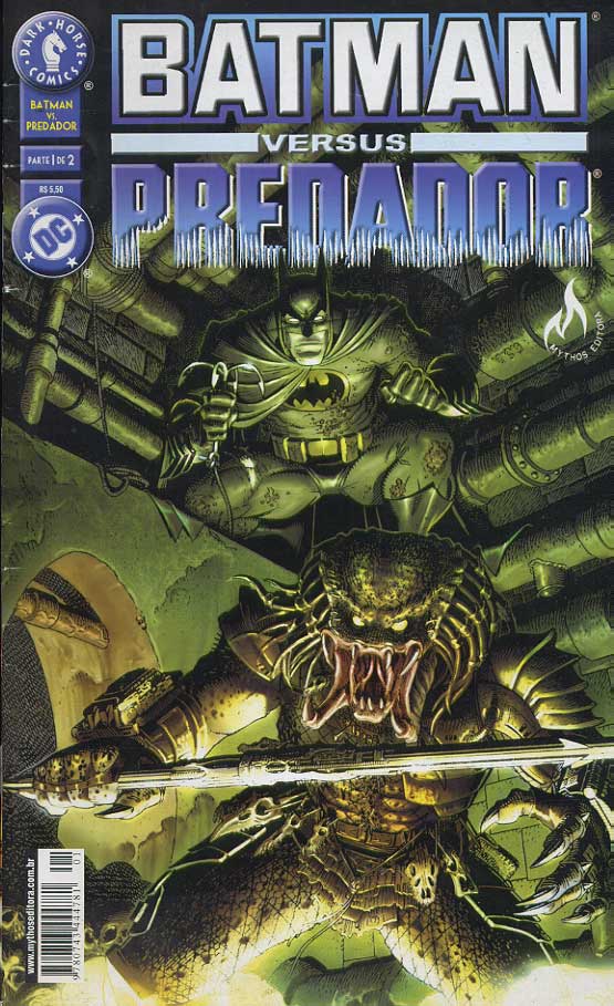 Batman Versus Predador - 2ª edição # 1 - Rika Comic Shop Batman Versus Predador - 2ª edição # 1 - Rika Comic Shop
