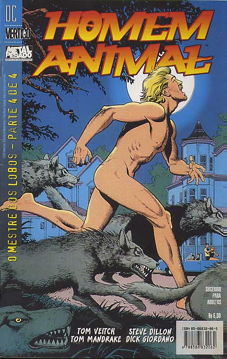 Homem Animal - O Mestre dos Lobos # 4
