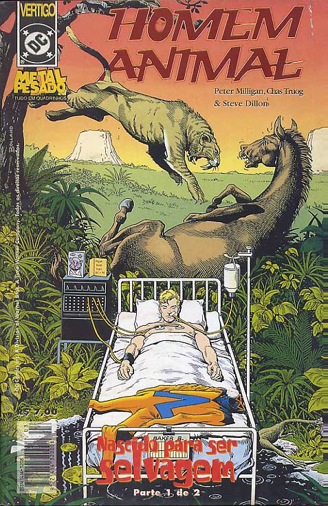 Homem Animal - Nascido Para Ser Selvagem # 1