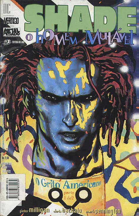 Shade O Homem Mutável - O Grito Americano # 1