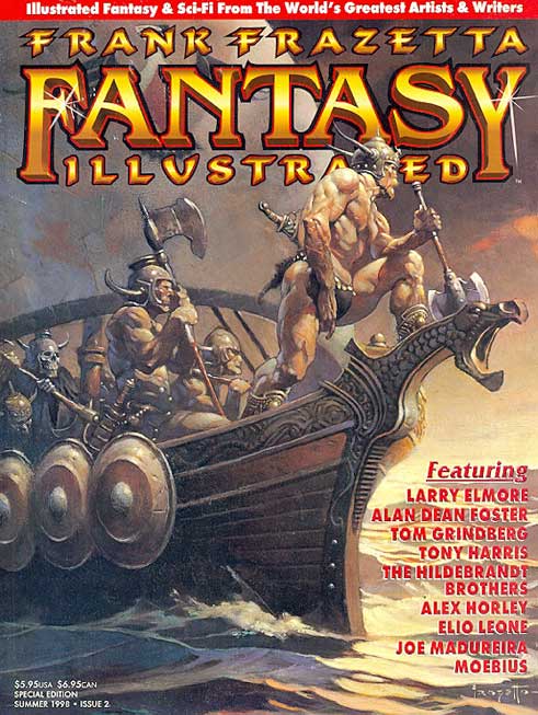 Frank Frazetta Fantasy Illustrated # 2
