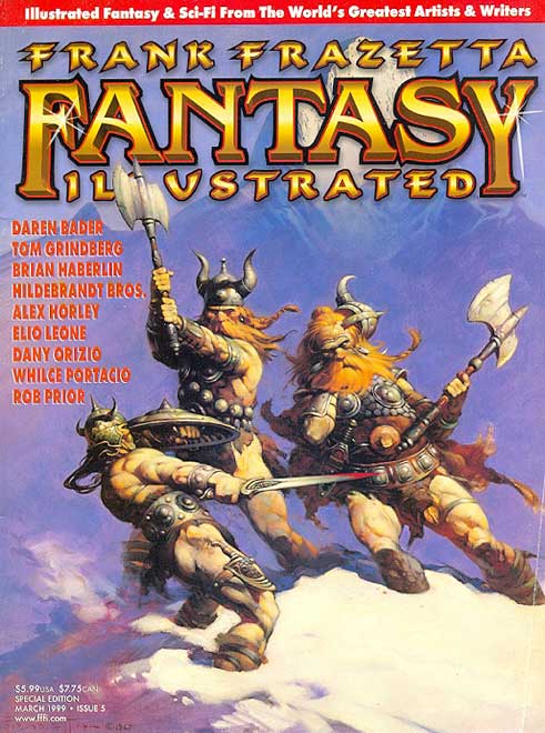 Frank Frazetta Fantasy Illustrated # 5