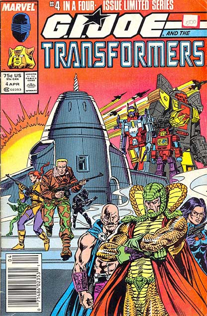 G.I. Joe and Transformers # 4