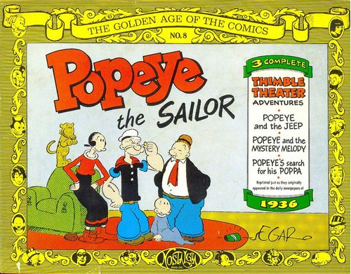 Golden Age of Comics - Popeye the Sailor