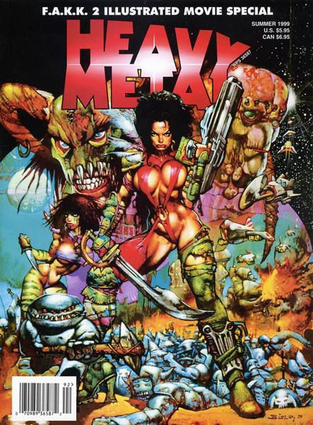 Heavy Metal # 1999 - Summer - K.A.K.K.2 Illustrated Movie Special