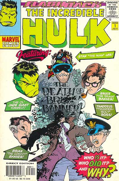 Incredible Hulk Minus 1 # 1