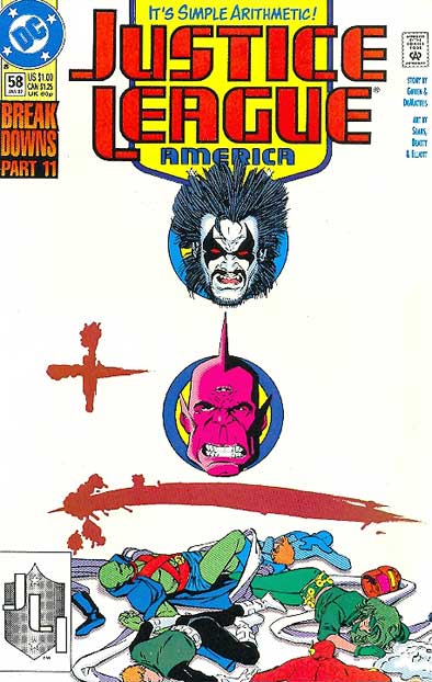 Justice League America # 058