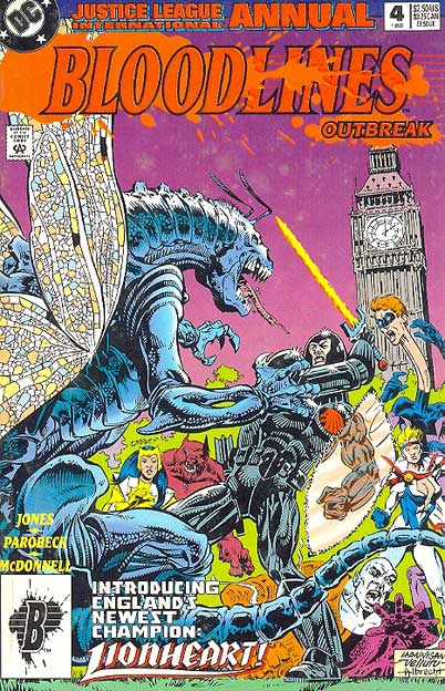 Justice League Europe Annual # 4