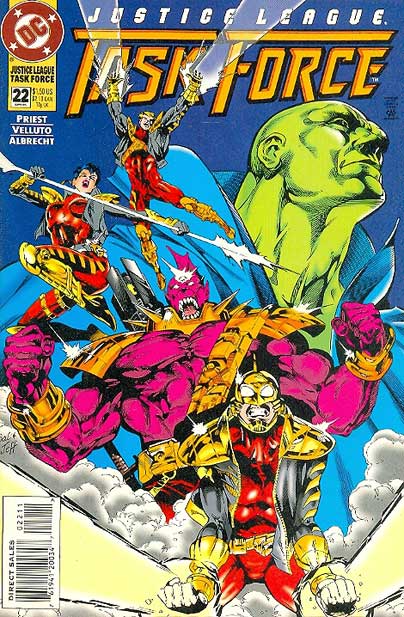 Justice League Task Force # 22