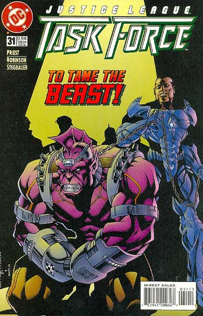 Justice League Task Force # 31