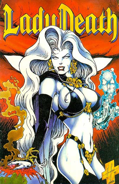 Lady Death between Heaven and Hell # 4