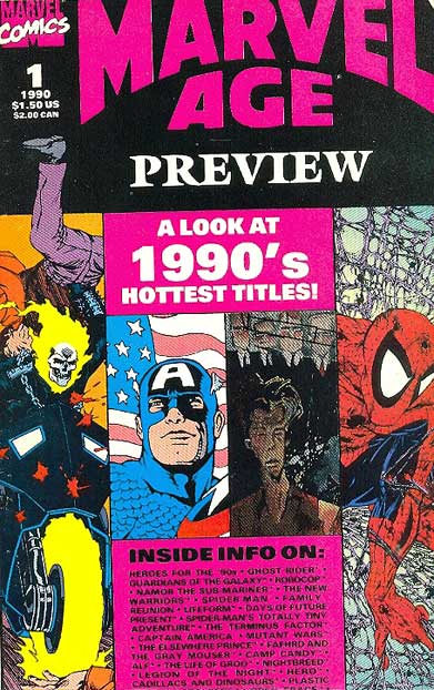 Marvel Age Preview # 1
