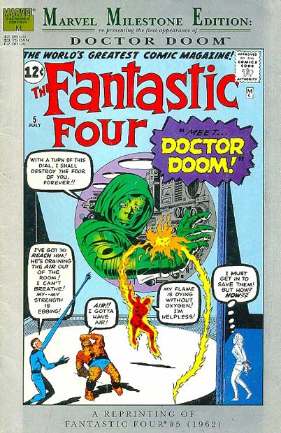 Marvel Milestone Edition - Fantastic Four # 5