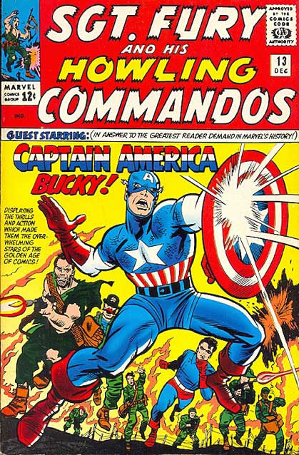 Sgt. Fury # 013 - 2nd Printing