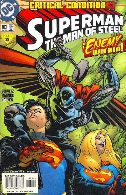 Superman - The Man of Steel # 102