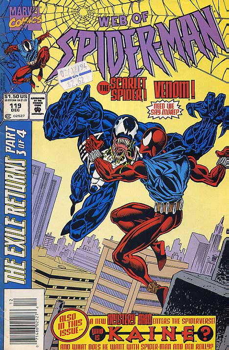 Web of Spider Man - Volume 1 # 119