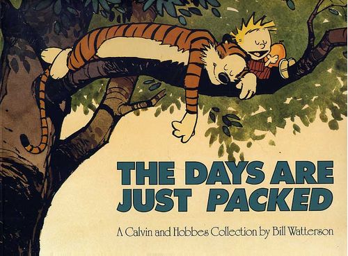 Calvin and Hobbes - The Days Are Just Packed