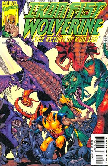 Iron Fist And Wolverine # 3