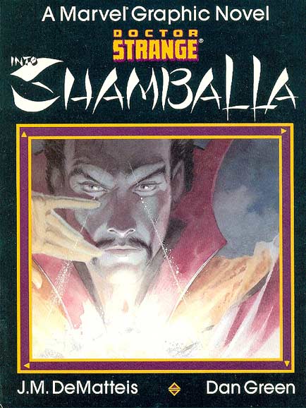 Marvel-Graphic-Novel---Doctor-Strange---Shamballa