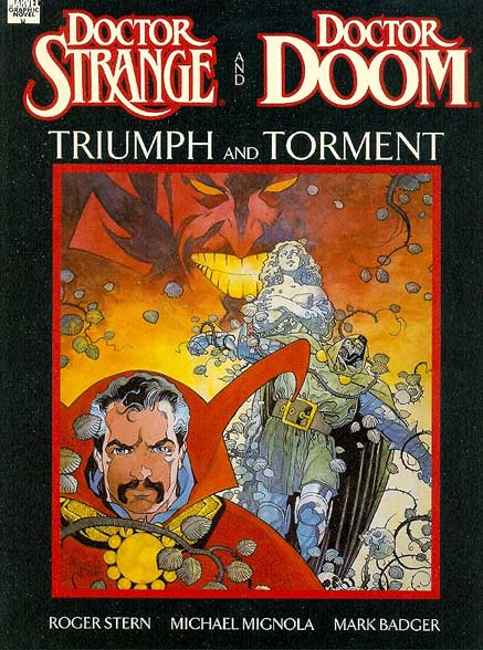 Marvel-Graphic-Novel---Doctor-Strange-and-Doctor-Doom---Triumph-and-Torment
