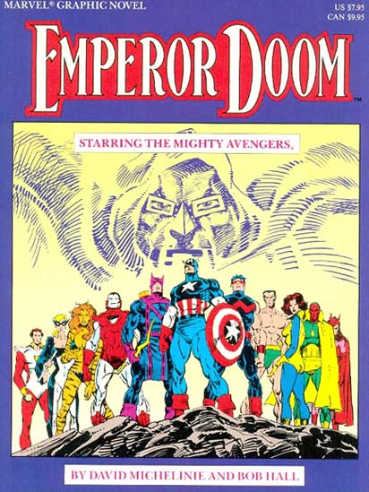 Marvel-Graphic-Novel---Emperor-Doom---Staring-the-Mighty-Avengers
