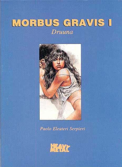 Comic Book Morbus Gravis I Druuna Hc Heavy Metal Rare Old Online Shop