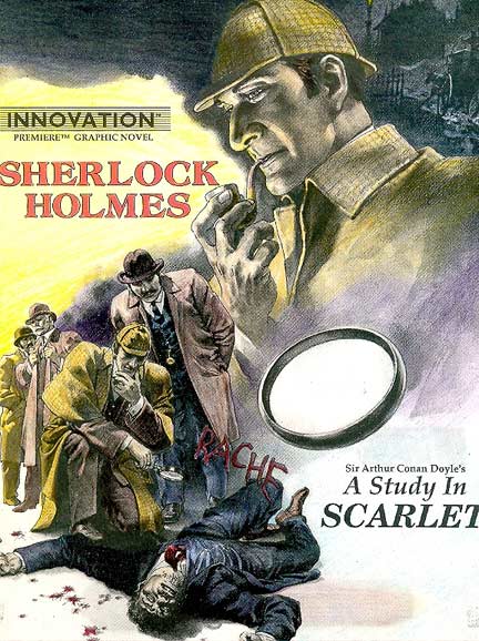 Premiere-Graphic-Novel---Sherlock-Holmes---A-Study-in-Scarlet