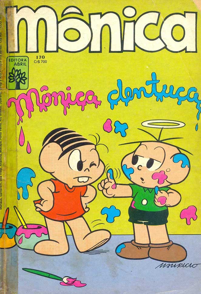 Mônica 170 Editora Abril Rika Comic Shop Gibis Quadrinhos Revistas Mangás Rika Comic Shop 1462