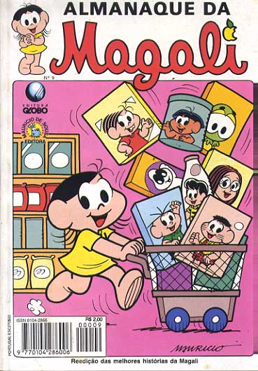 Almanaque Da Magali 09 Editora Globo Rika Comic Shop Gibis Quadrinhos Revistas Mangás Rika 9020