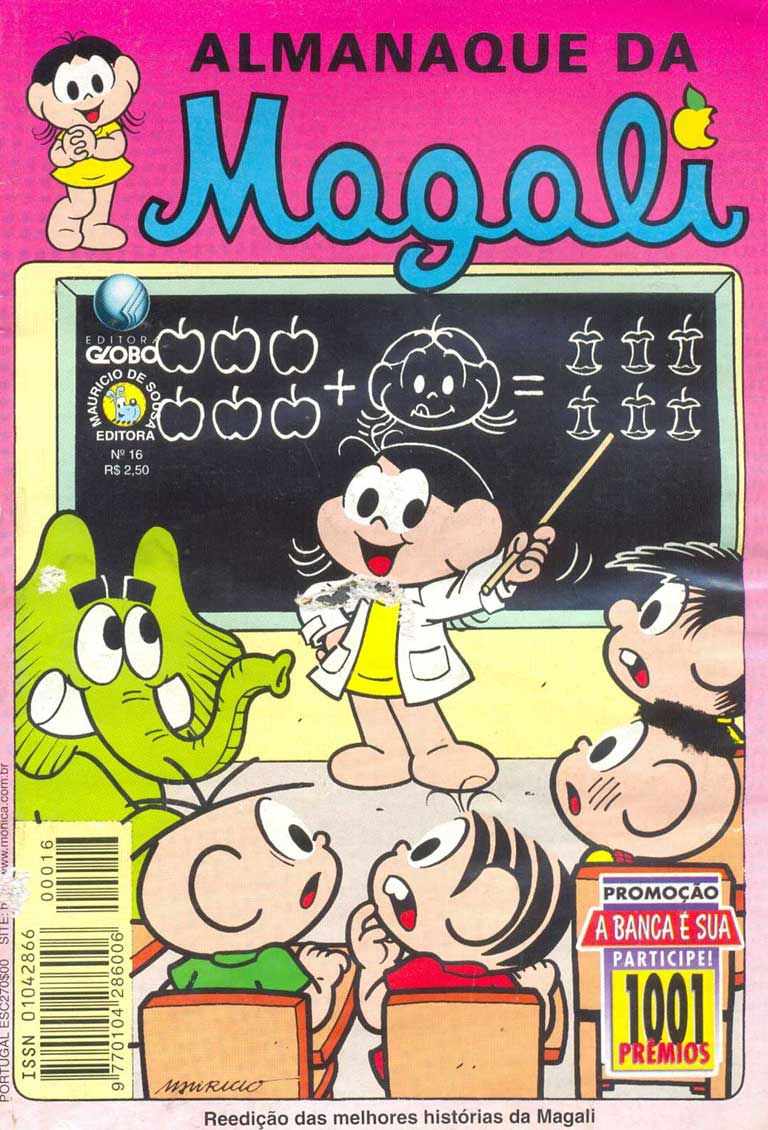 Almanaque Da Magali 16 Editora Globo Rika Comic Shop Gibis Quadrinhos Revistas Mangás Rika 1104