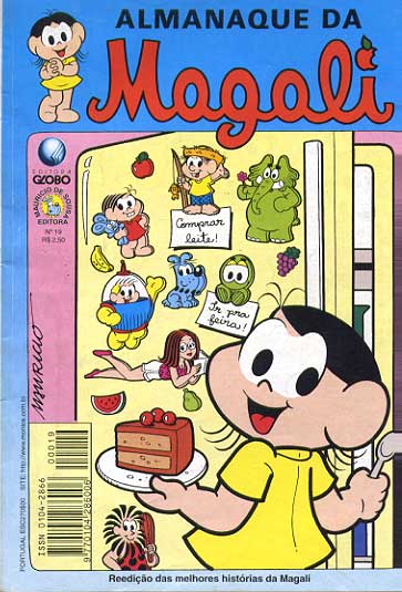 Almanaque Da Magali 19 Editora Globo Rika Comic Shop Gibis Quadrinhos Revistas Mangás Rika 5502