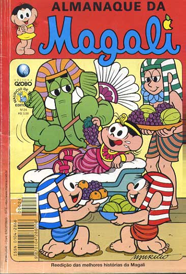 Almanaque Da Magali 24 Editora Globo Rika Comic Shop Gibis Quadrinhos Revistas Mangás Rika 2749