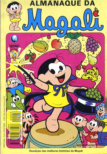 Almanaque Da Magali 26 Editora Globo Rika Comic Shop Gibis Quadrinhos Revistas Mangás Rika 9775