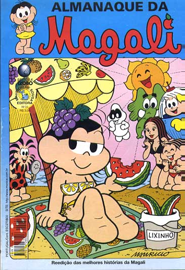 Almanaque Da Magali 31 Editora Globo Rika Comic Shop Gibis Quadrinhos Revistas Mangás Rika 0122