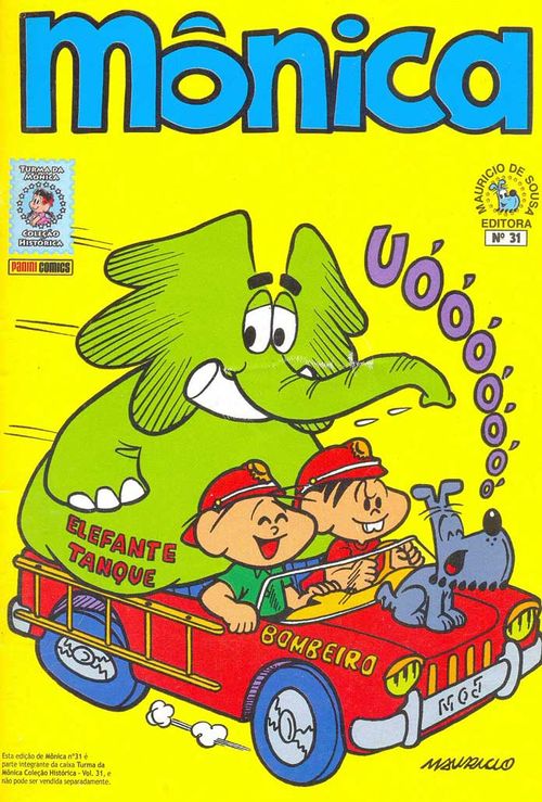 Coleção Histórica Turma da Mônica - Mônica # 31