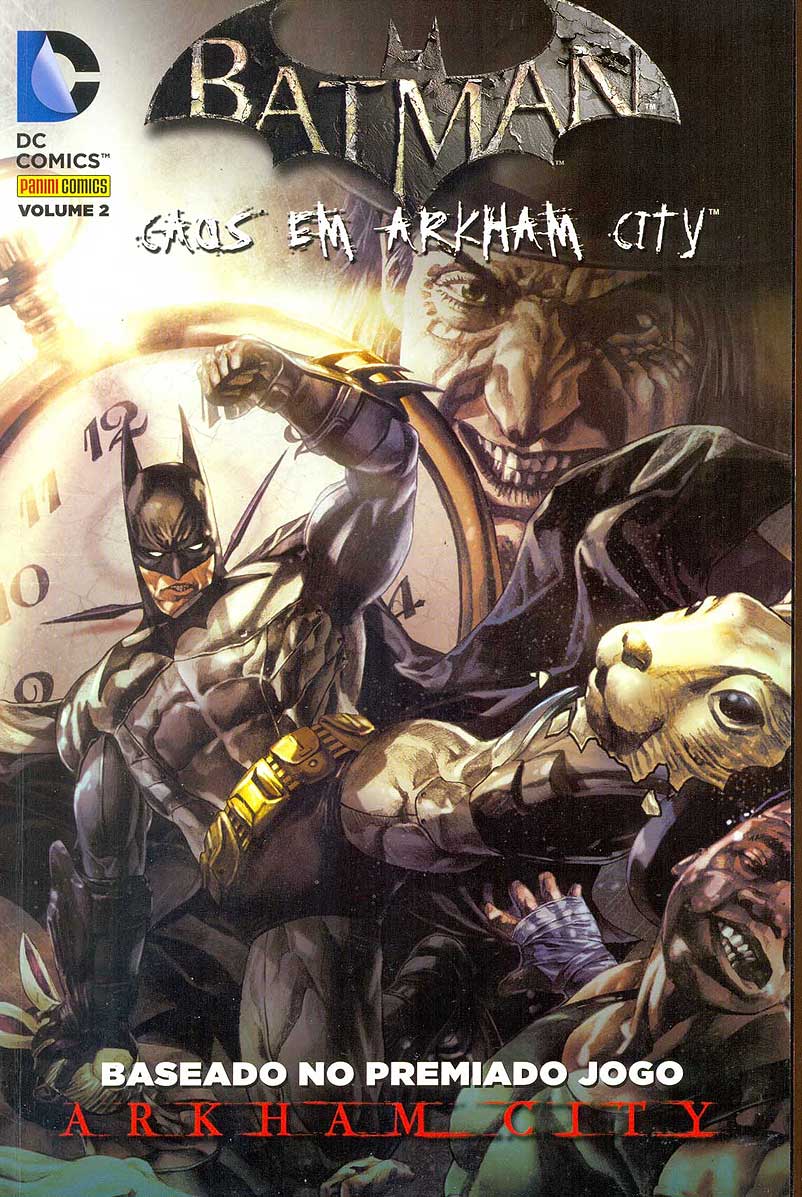 Batman Arkham City – Panini – HQ com Música