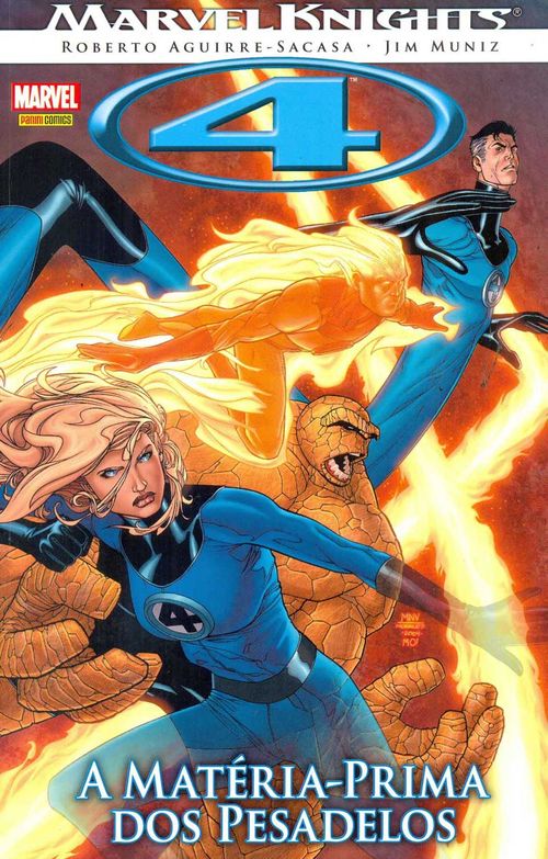 Marvel Knights - 4 # 2 - A Matéria-Prima dos Pesadelos