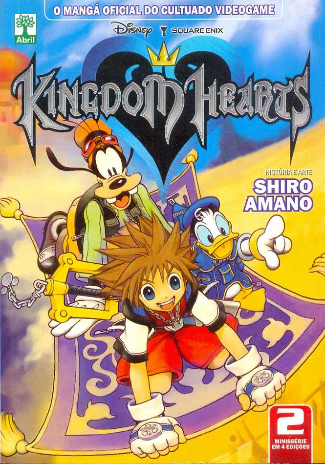 Kingdom Hearts 2 volume 10 - Editora Abril (mangá usado)