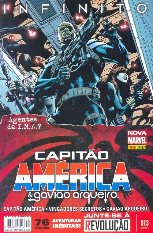 Capitão América e Gavião Arqueiro # 13
