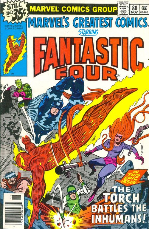 Marvel's Greatest Comics - Fantastic Four # 80